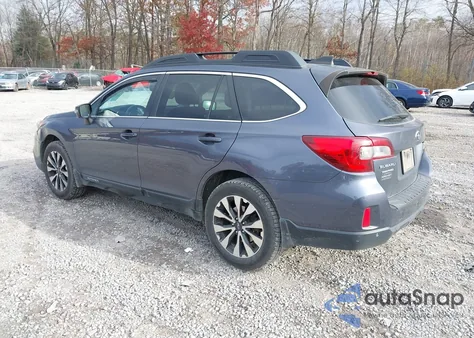 2017 Subaru Outback 2.5I Limited z USA, uszkodzony, nr VIN 4S4BSANC8H3433017